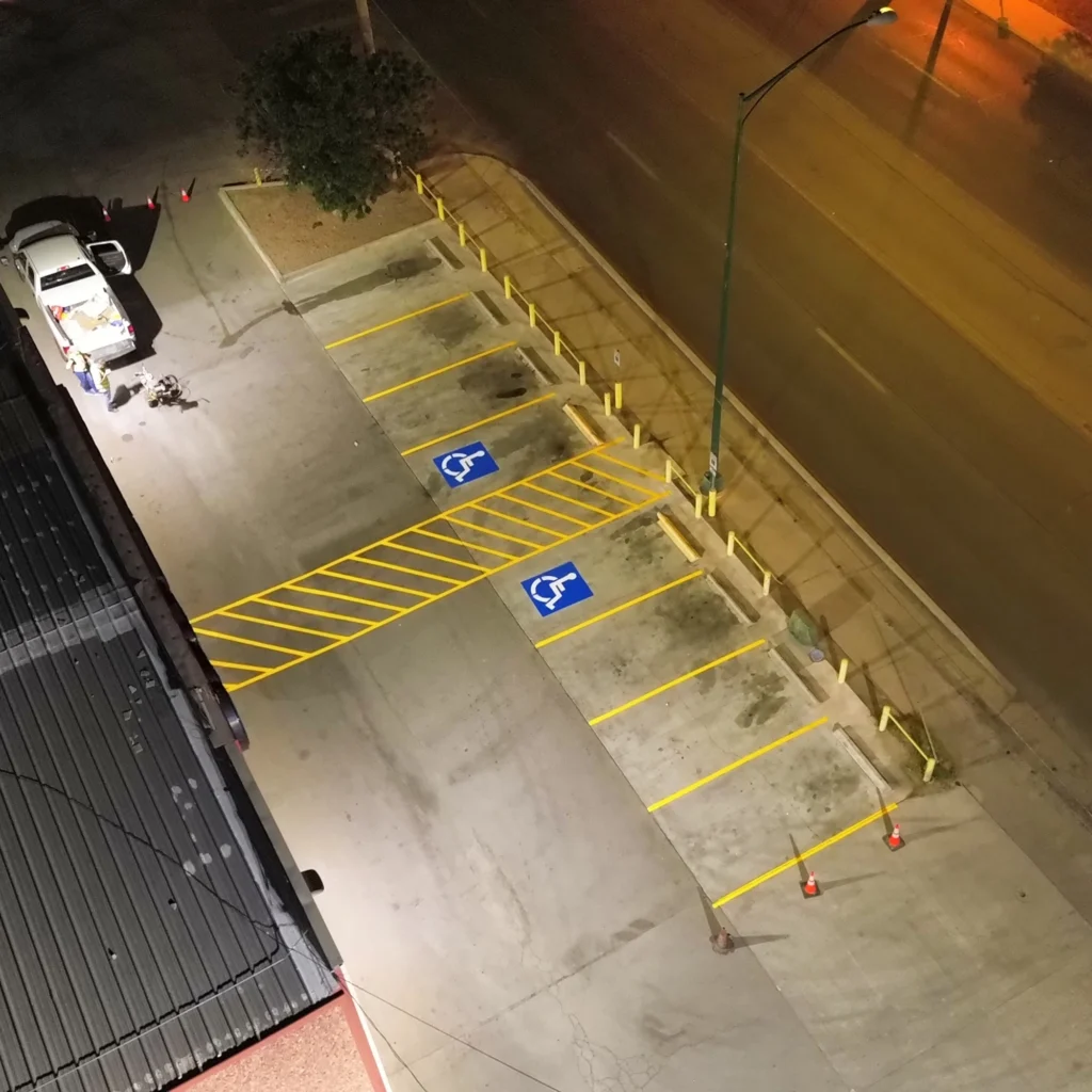 Parking Lot Striping in El Paso, TX