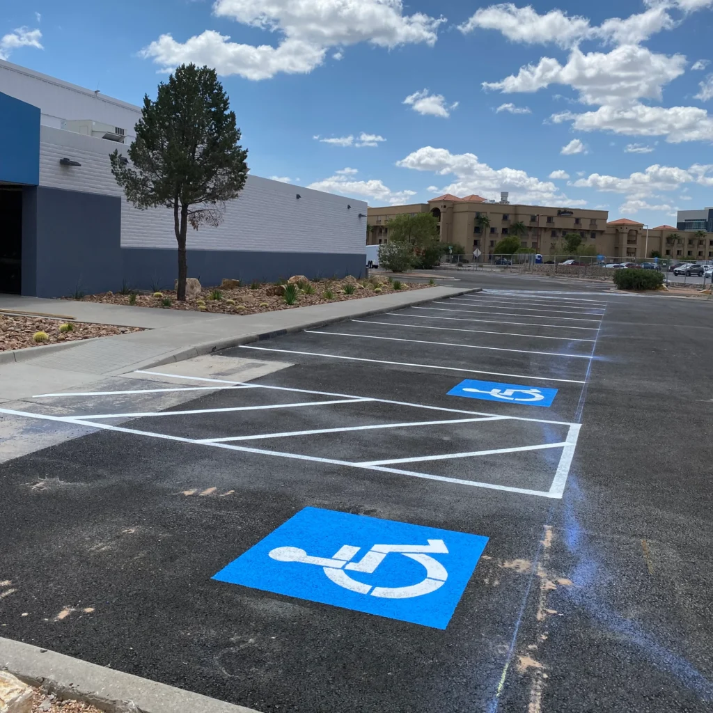 Parking Lot Striping in El Paso, TX