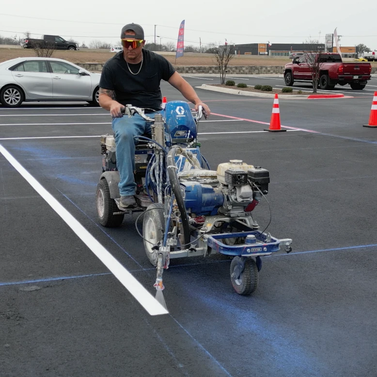 Parking Lot Striping in El Paso, TX